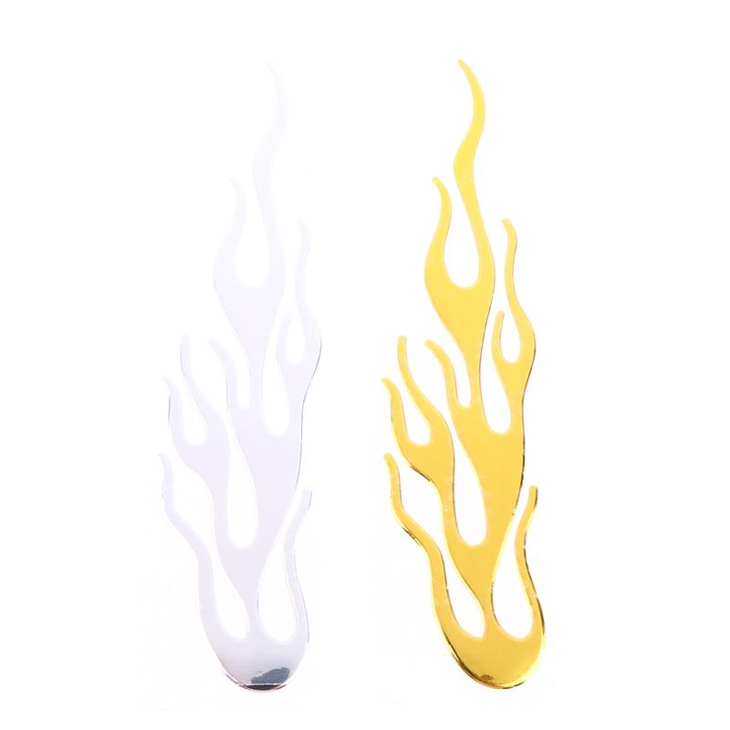20*4Cm Car Motorcycle 3D Flame Fire Reflective Sticker Reflective Vinyl Decal