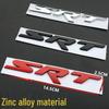 3D Metal SRT Grille Emblem - Perfect for Great Wall, Jeep, Dodge - Personalized Car Decoration Sticker