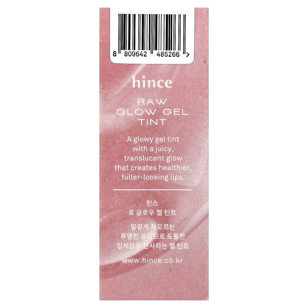 Hince Low Glow Gel Tint, R006 Raw Grape, 4ml (0.13fl oz)