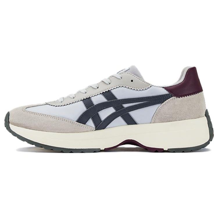ONITSUKA TIGER Traidio Fabric Synthetic Leather Comfortable Versatile Shock Absorbing Slip Resistant Durable Low Top Casual Shoes 1183B966-020