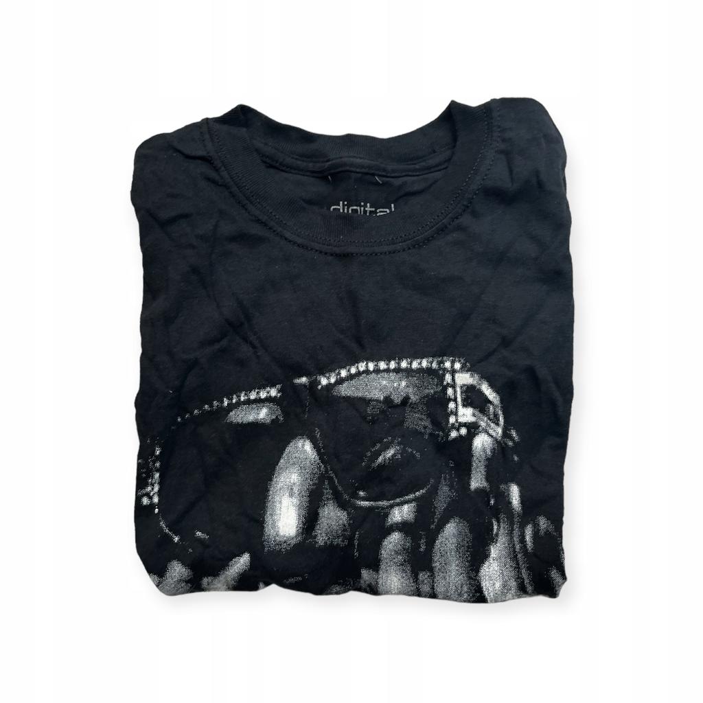 Koszulka T-shirt męski okrągły dekolt SPENCER'S NADRUK M