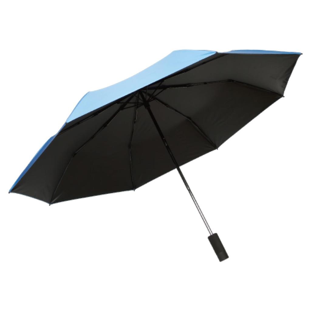 Knirps Blue Folding Suitable for Rain or Officially U.090 Umbrella, Shine, Imported, Blue, KNU090-2200