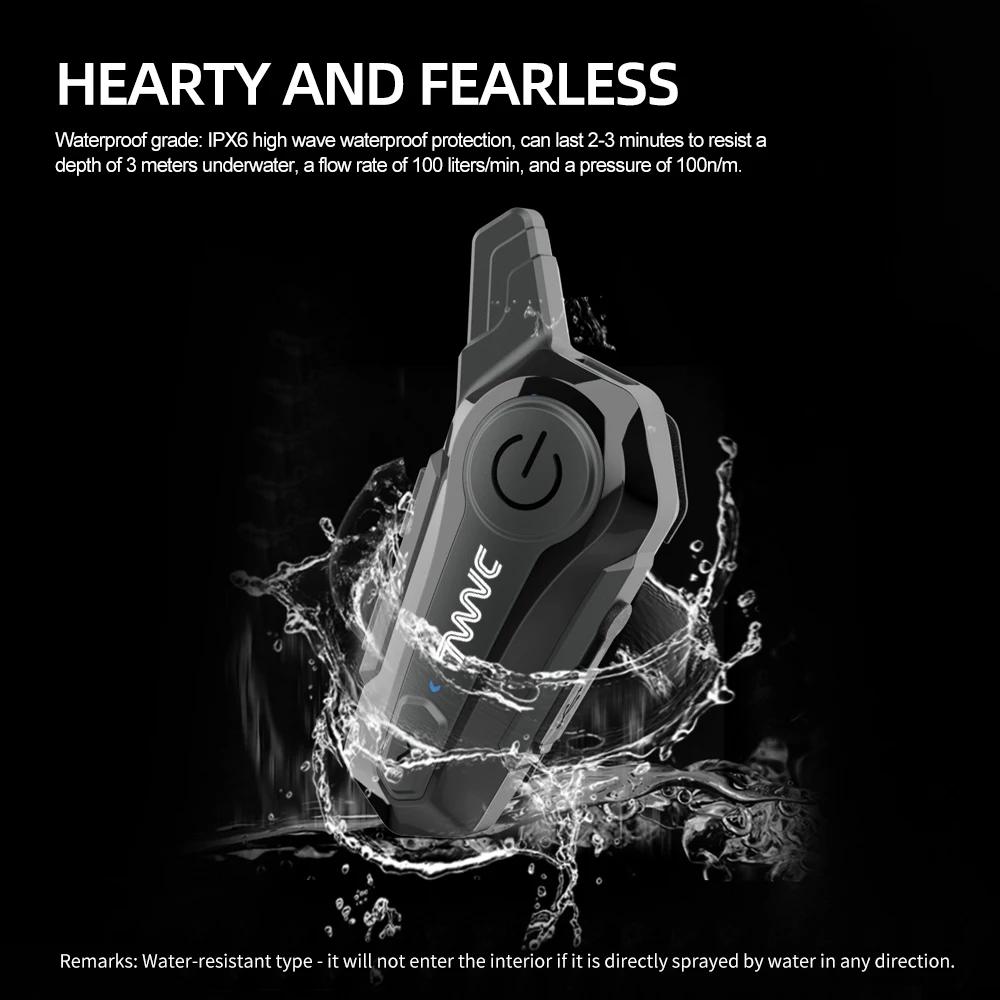 1/2 X1 Bluetooth Motorcycle Helmet Intercom Headset For 2 Rider 1000M intercomunicador Moto Interphone Wireless Handsfree Call