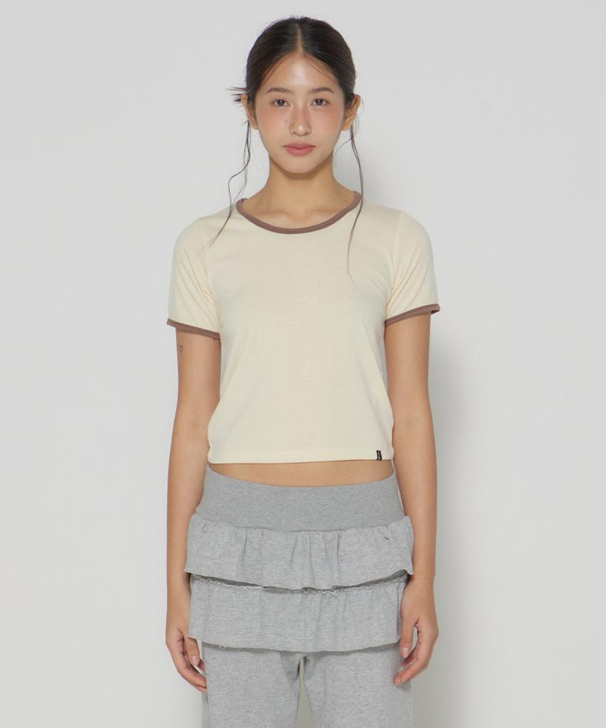 DEARSTALKER D. Basic Ringer U Neck T - 8 Color