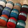 100% Pure Mercerized Merino Wool Yarn, 50g - Medium Thickness for Hand Knitting