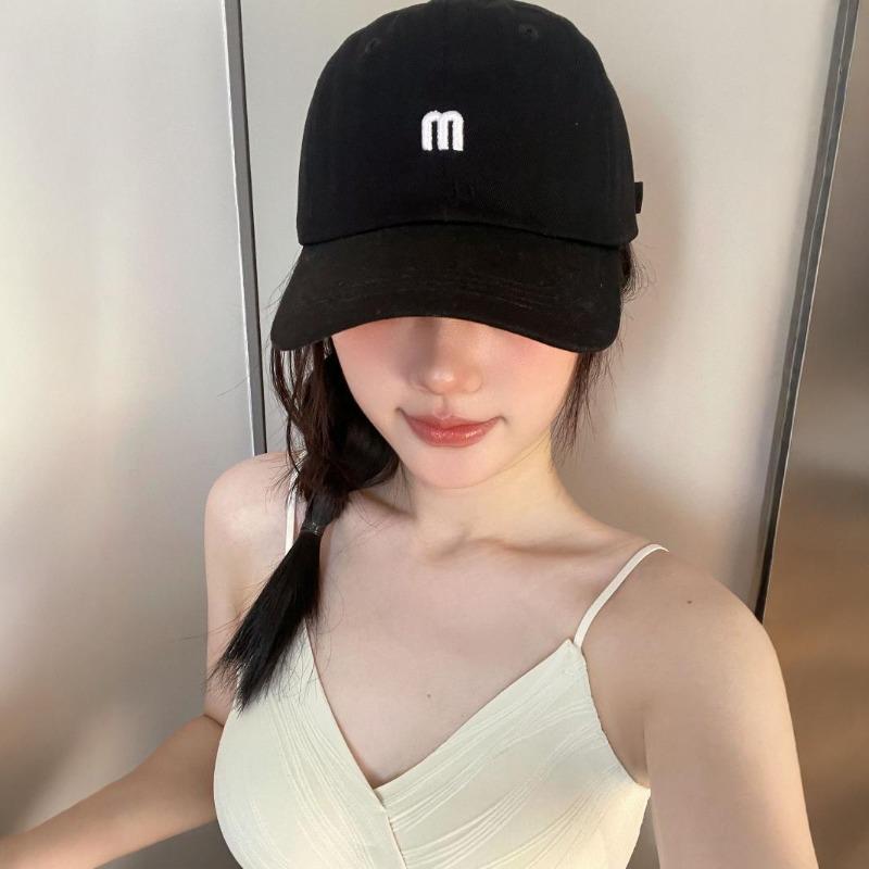 

Outdoor Baseball Cap Women s Summer Shade Cap Men s Casual Versatile Student Hat чёрный