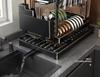 Multi-Functional Carbon Steel Dish & Plate Rack for Kitchen Countertop Storage