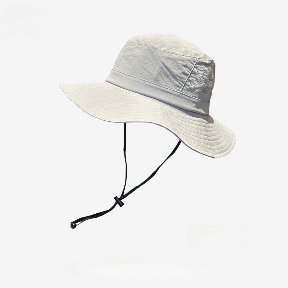 Breathable Bucket Hat Quick Dry Outdoor Cap Windproof Sun Protection Hat Outdoor Hiking