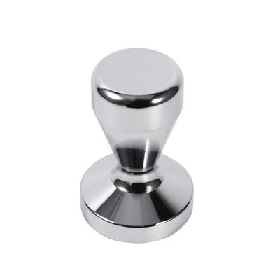Pressino per Espresso in Acciaio Inossidabile Strumento Pressa per Chicchi di Caffè con Base Piatta Diametro 51 mm Caldo
