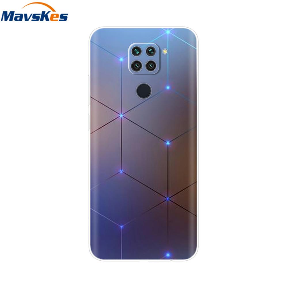 Phone Case For Xiaomi Redmi Note 9 Case 6.53'' Soft Silicone TPU Back Cover for Xiaomi Redmi Note 9 Note9 Case Coque Fundas Para