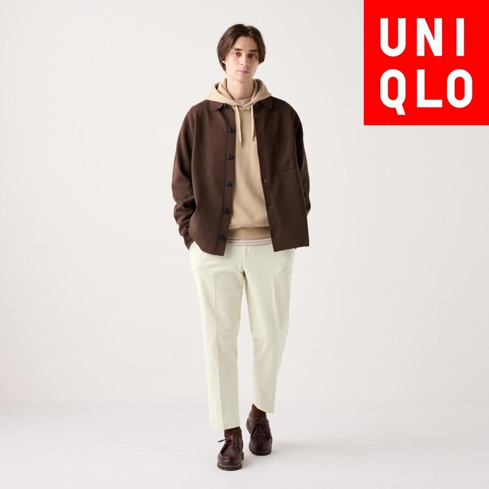 

БРЮКИ UNIQLO SMART ANKLE CORDUROY 01 OFF WHITE/Men XS