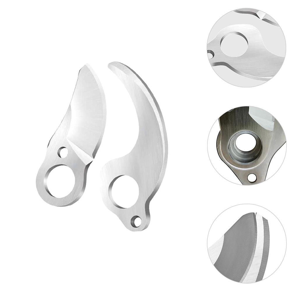 2 Pcs Shears Blade Blades Pruner Cutting Electric Gardening Fruit Tree Sk5 Replaceable Replacement For