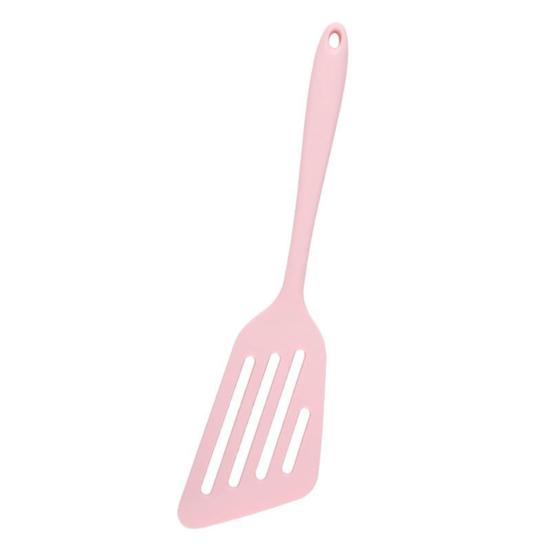 Cooking Spatula Non-stick Hollow Long Handle Silicone Beef Meat Egg Kitchen Scraper Wide Pizza Shovel Cooking Utensils