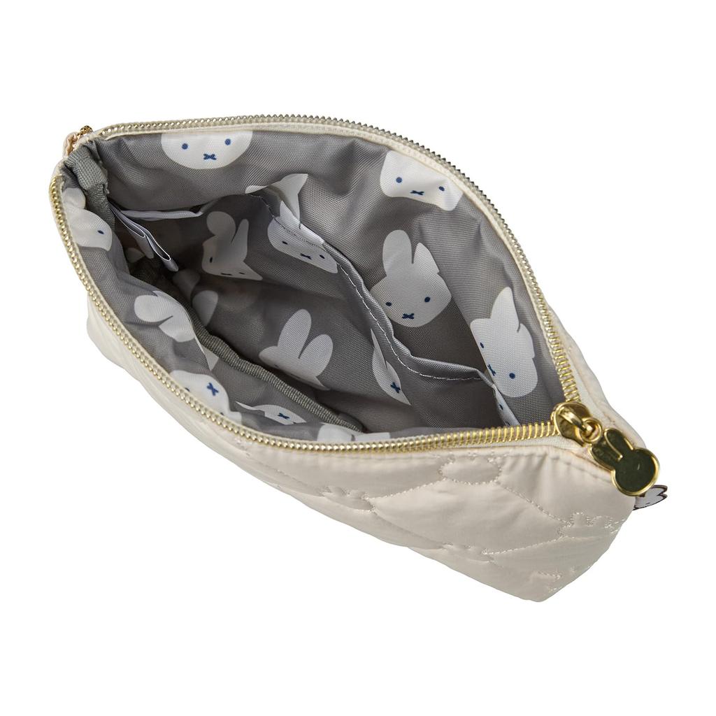 [Sifre] Miffy Quilted Pouch 7133-M B302 (Ivory)