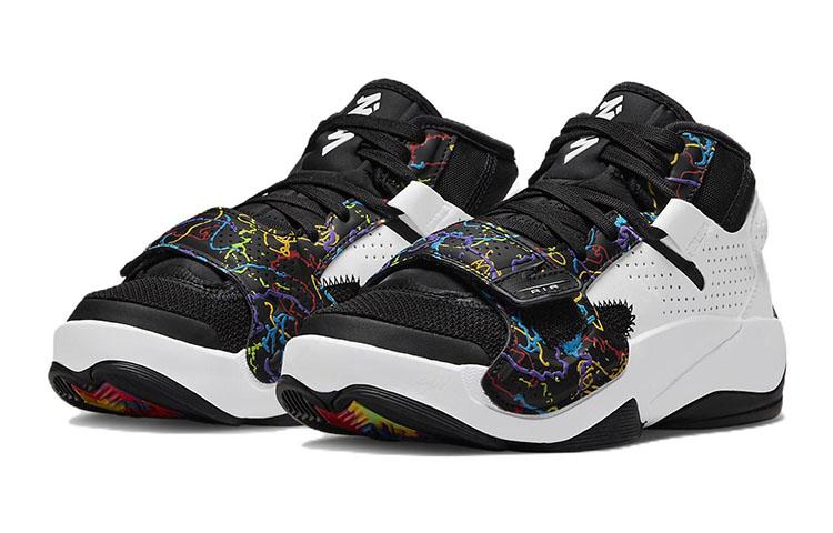Jordan Zion 2 Noah White Black Multi-Color GS DV1003-003