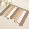 Quick-Dry, Non-Slip Absorbent Bathroom Mat - Customizable & Easy to Clean.