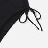 Swimsuit Women's One Piece Triangle Solid Color Multicolor Lace Up Drawstring Bikini Suits
