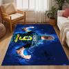 Inter Milan Player Action Area Rug Perfect for Hallway Playrooms Game Room Kitchen Antislip Carpet Office home decor Wedding Party Gift
