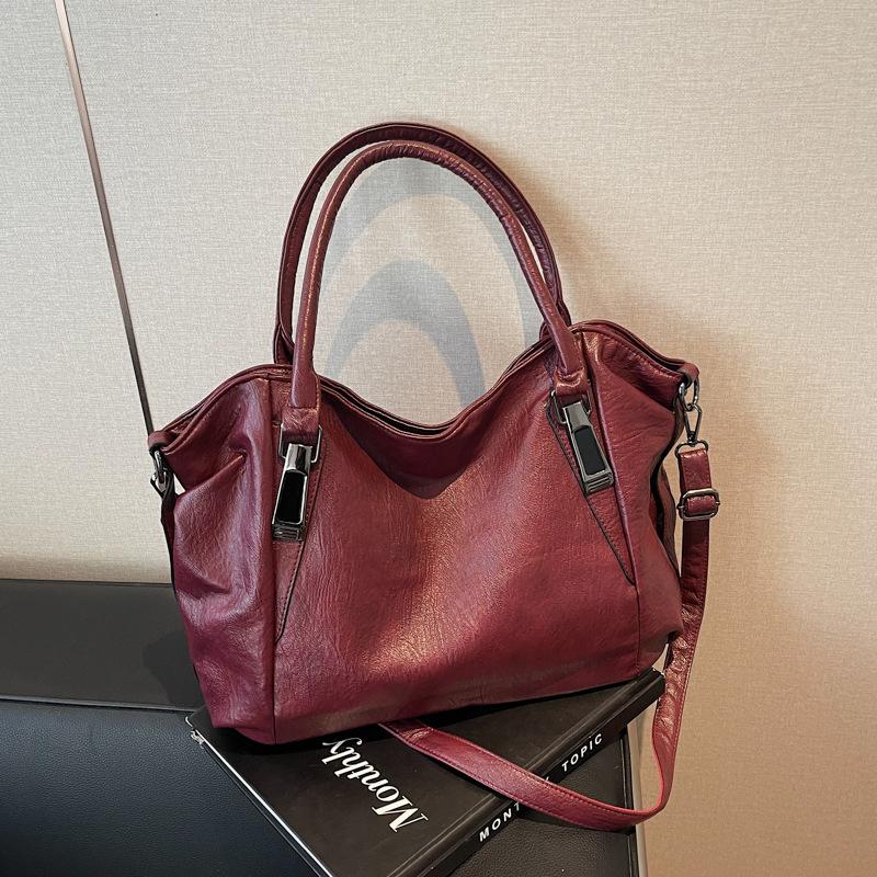 Modă Retro Geantă de Damă de Mare Capacitate Stil Nou Geantă de Umăr Sub Braț Geantă de Mână Crossbody