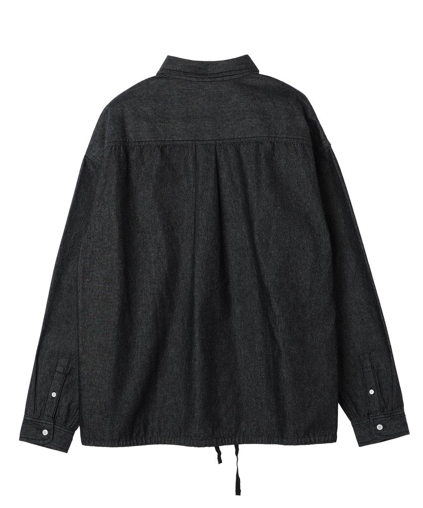 COMONINOZ String Denim Shirt [3 Color]