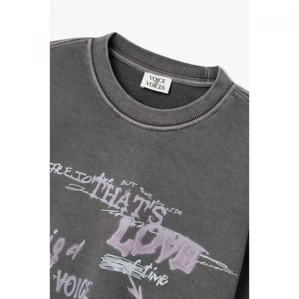 VOV Dying Printed Sweatshirt  7116140103 