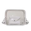 Clear Pvc Envelope Bag With Soft Structure And Single Shoulder Strap For Daily Use