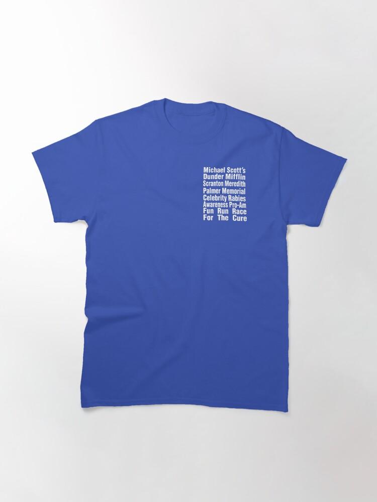 The Cure The Office T-Shirt - Michael Scott's Fun Run Race for the Cure Classic T-Shirt
