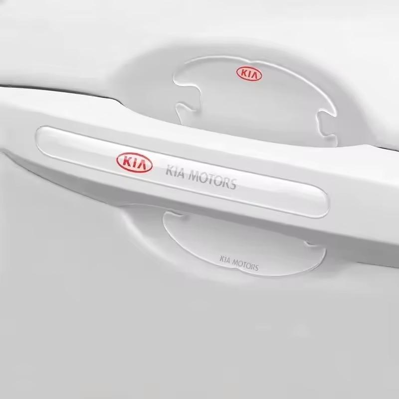 For Kia Morning Picanto Rio Stonic Sportage Ceed Optima Forte 5 3 4 K Transparent Car Door Bowl Handle Decals Protector Stickers