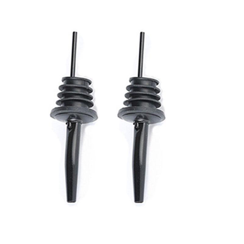 Stainless Steel Wine Pourer Stopper Alcohol Liquor Spouts Bottle Dispenser Wine Bottle Stopper with Cap Wine Accessories