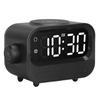 Wireless Speaker Charger with Alarm Clock 3.5mm and USB Port Bluetooth Speaker 15W Wireless Charger