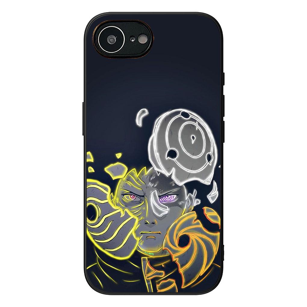 Cover for Apple iPhone 13 12 Mini XS 11 Pro Max 7 8 Plus XR SE 2022 2020 SE3 Phone Case Tobi Itachi Narutos Sasuke Uchiha Obito