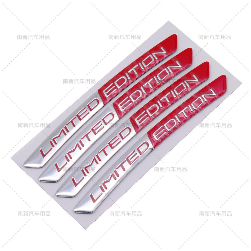LIMITED EDITION car sticker suitable for car LIMITED EDITION wheel brow labeling