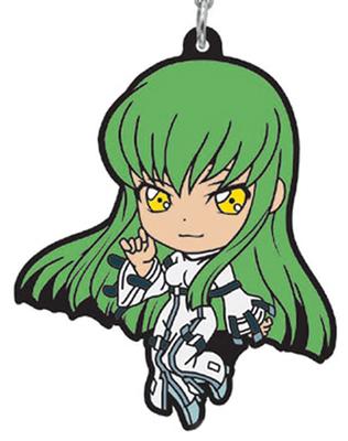 Ichiban Kuji Code Geass: Bunt - Akito Wygnaniec L Nagroda Gumowy Pasek Pojedynczy Produkt Geass C.C.