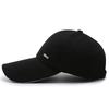 Spring and Autumn New Baseball Cap Shade Sunscreen Men's Cap Canvas Extended Brim Cotton Polyester