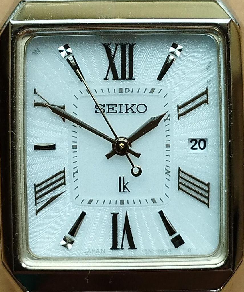 [USED] BB28 Seiko Lukia Radio-Controlled Solar Watch with Date Display and Anti-Magnetic Function, Sapphire Crystal