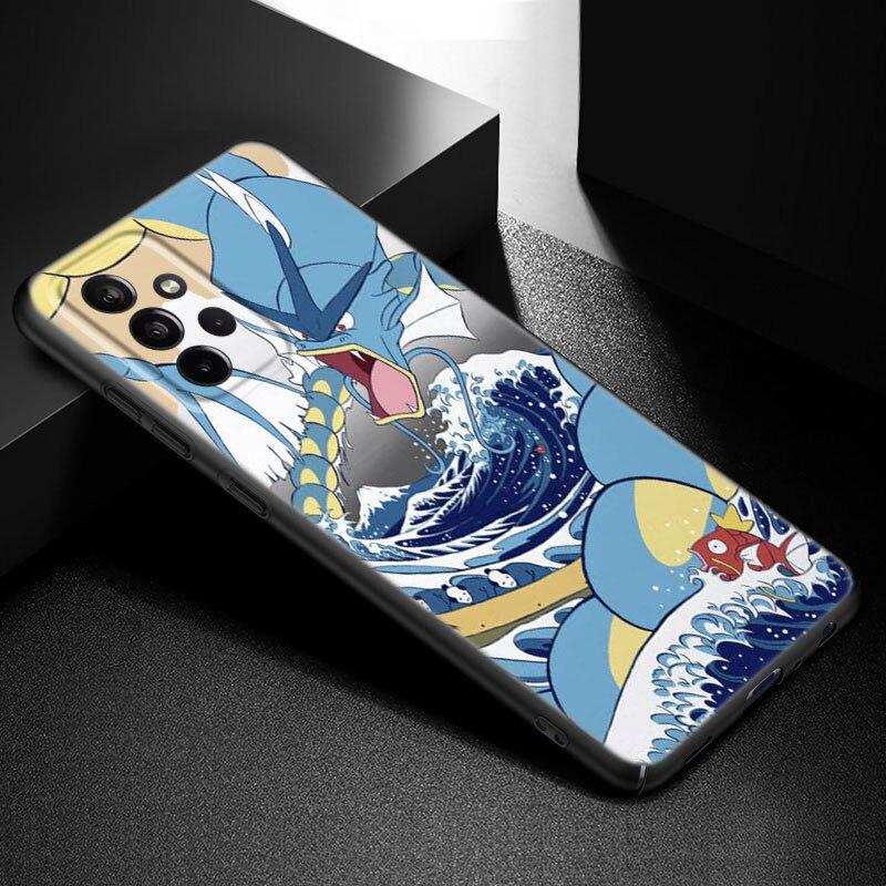 Japanische Welle Anime Drache Handyhülle Für Samsung A21 A30 A50 A52 S A13 A22 A32 A33 A53 A73 5G A11 A12 A31 A51 A70 A71 A72 Hülle