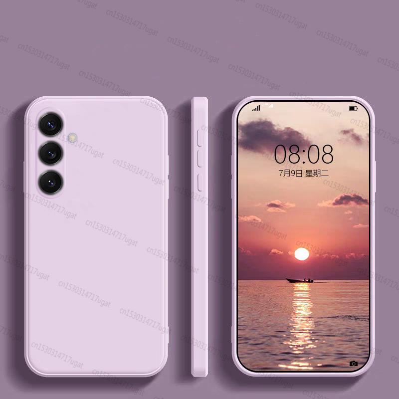 

Чехол-накладка для Samsung Galaxy S25 FE Для Samsung S25 FE Противоударный Оригинальный Чехол для телефона из жидкого силикона Для чехла Samsung S25 FE For Samsung S25 FE