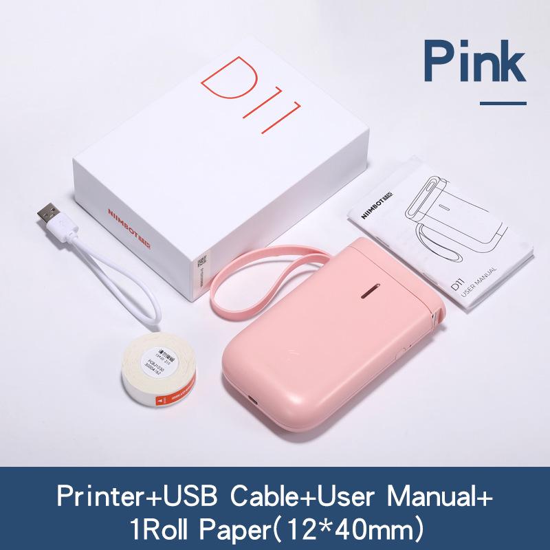 

Мини-термальный принтер этикеток Jingchen D11 Bluetooth