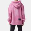 WE11DONE Teddy Hoodie Pink Unisex Tops WD-TH8-20-102-U-PK