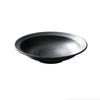 Restaurant Melamine Tableware, Soup Bowls, Noodle Bowls, Threaded Frosted Black Plastic Bowls, Thick and Large Capacity
