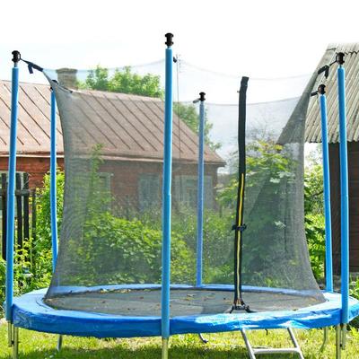 Poteaux d'enceinte de cadre de trampoline Poteaux de trampoline Accessoires de remplacement Pièces d'enceinte de trampoline Tube droit d'enceinte