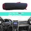 2 Layers Car Inner Dashboard Cover Dash mat Carpet Cape For Toyota Camry XV50 2012 2013 2014 2015 2016 2017 LHD RHD Sun Shade