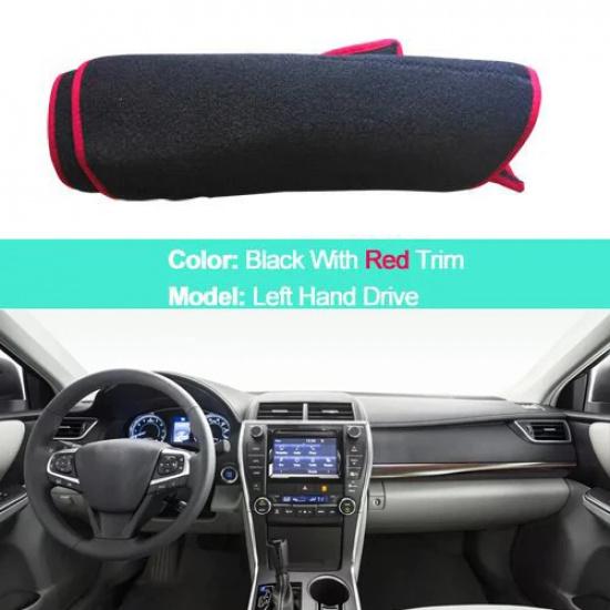 2 Layers Car Inner Dashboard Cover Dash mat Carpet Cape For Toyota Camry XV50 2012 2013 2014 2015 2016 2017 LHD RHD Sun Shade