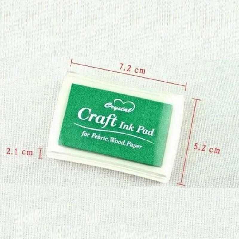 Tampone Inchiostro Tampone Inchiostro per Artigianato Fai da Te Gomma Timbri Autoinchiostranti a Rullo Cancelleria Album per Scrapbooking Decorazione Carta