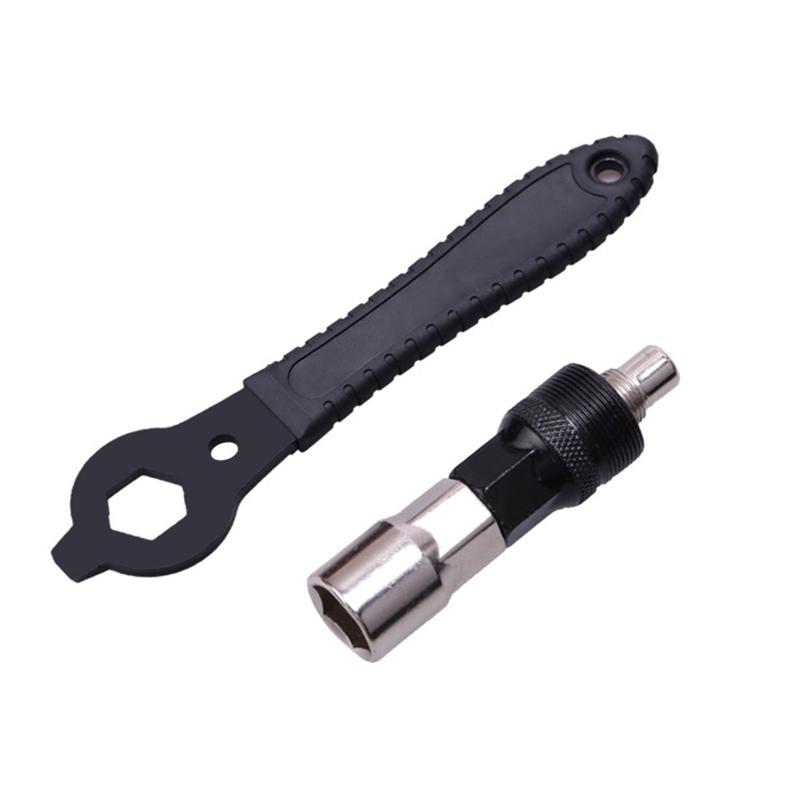 Bike Crank Puller Pedal Wrench Easy Bicycle Crank Arm Removal Tool for Square Professional Bicycle Repair Tool Kit