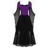 GMXIA Halloween Witch Strappy Swing Dresses