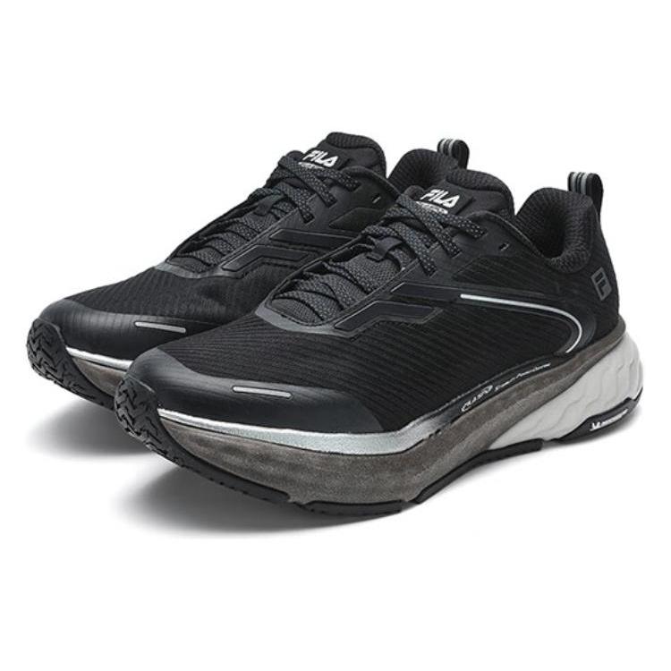 Fila SPD CHEETAH Fabric Low Top Casual Running Shoes Men's Black A12M411116FBB