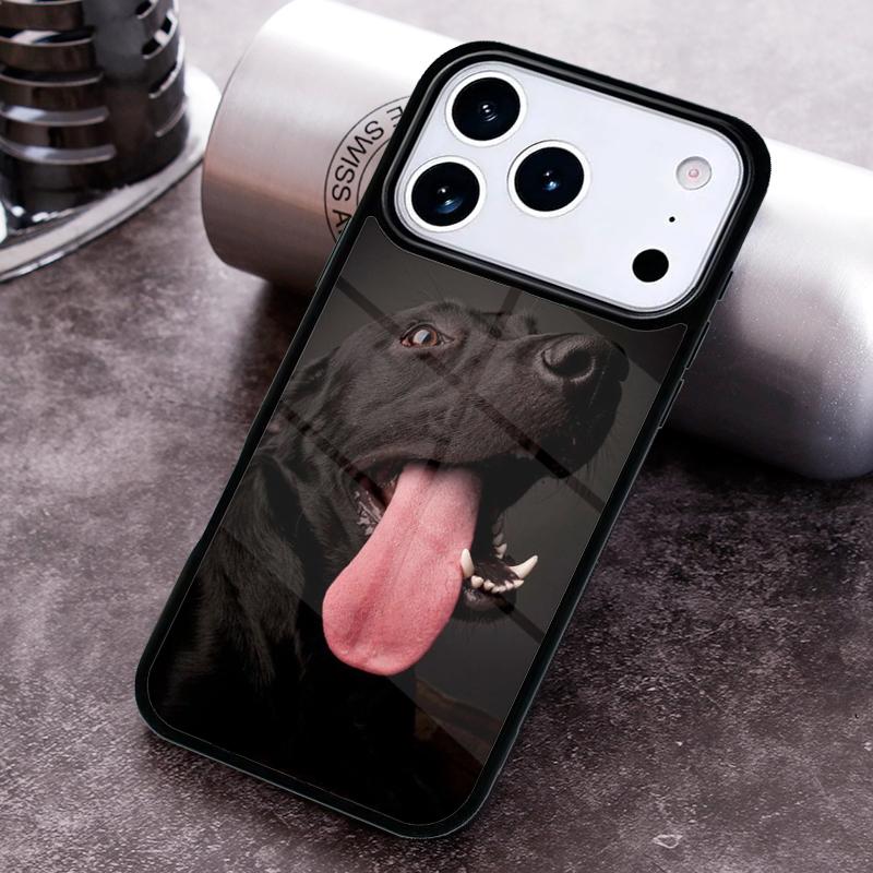 Labrador collage Cute Puppy Print Phone Case for iPhone 17 16 15 Pro Max Air 14 13 12 11 Plus Shockproof Capa Cover