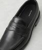 Nano Universe Rain Comfort Size 27 Shoes, Men's Loafers, 010, Black, 668-5233202