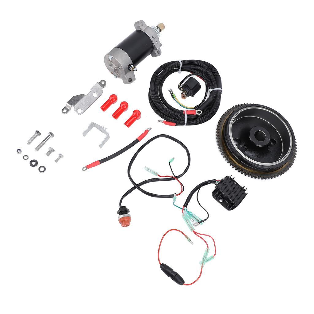 Outboard Motor Starter Kit Professional Outboard Engine Starter Replacement for 4 Stroke 20HP Outboard Engine